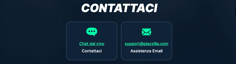 Supporto su PlayZilla